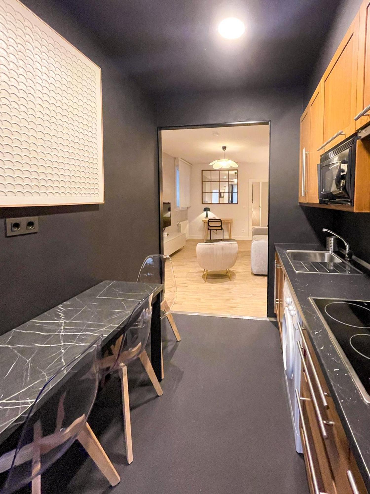 Appartement Vivienda Turistica En Bilbao La Vieja Con Wifi Y Parking Extérieur photo